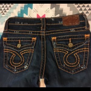 **ORANGE** Stitch Big Star Jeans 26L